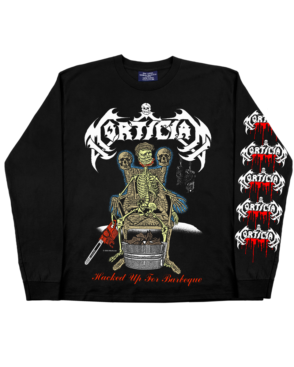 Hacked Up for Barbecue - Black Long Sleeve