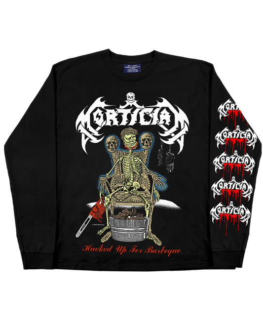 Hacked Up for Barbecue - Black Long Sleeve