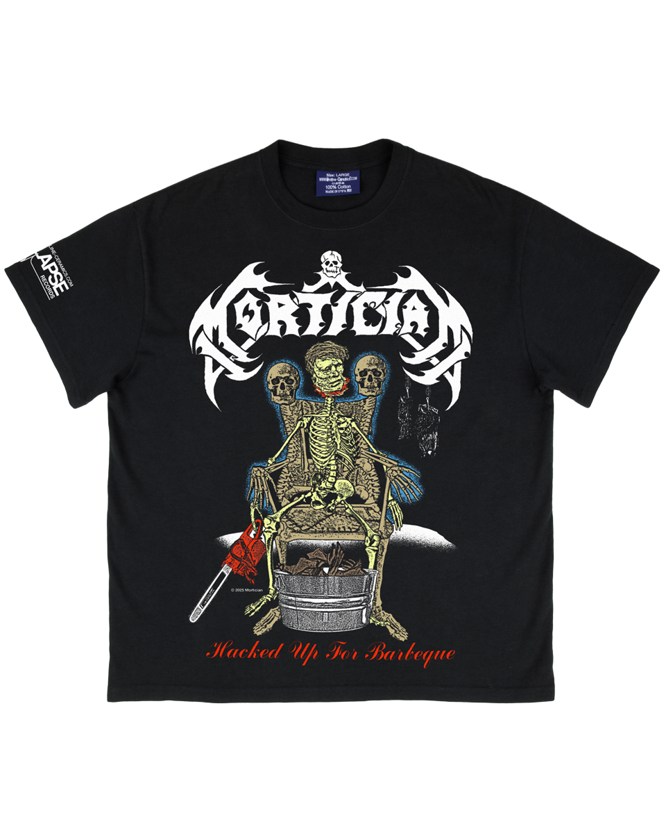 Hacked Up for Barbecue - Black Tee