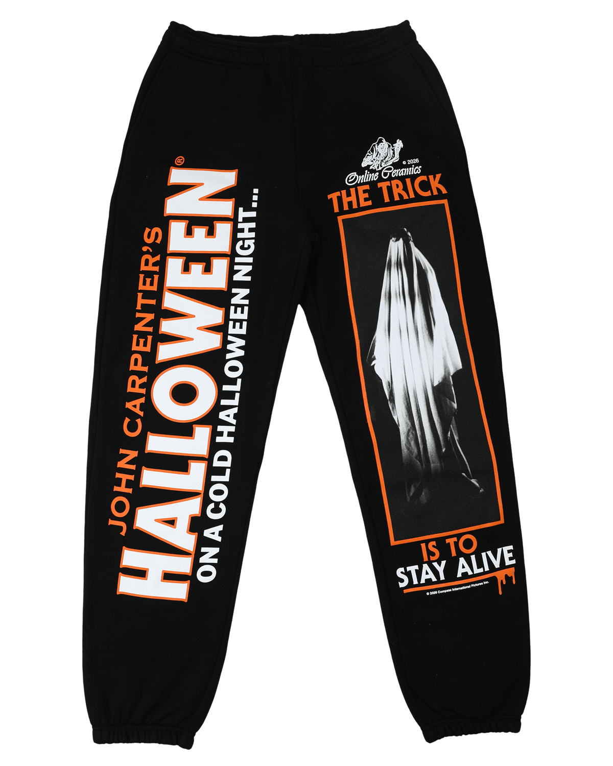 The Trick Is To Stay Alive - Black Sweatpants