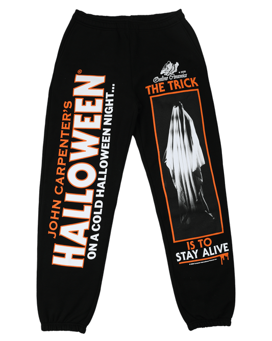 The Trick Is To Stay Alive - Black Sweatpants
