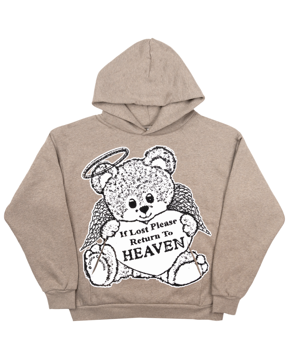 If Lost - Oatmeal Heather Hoodie