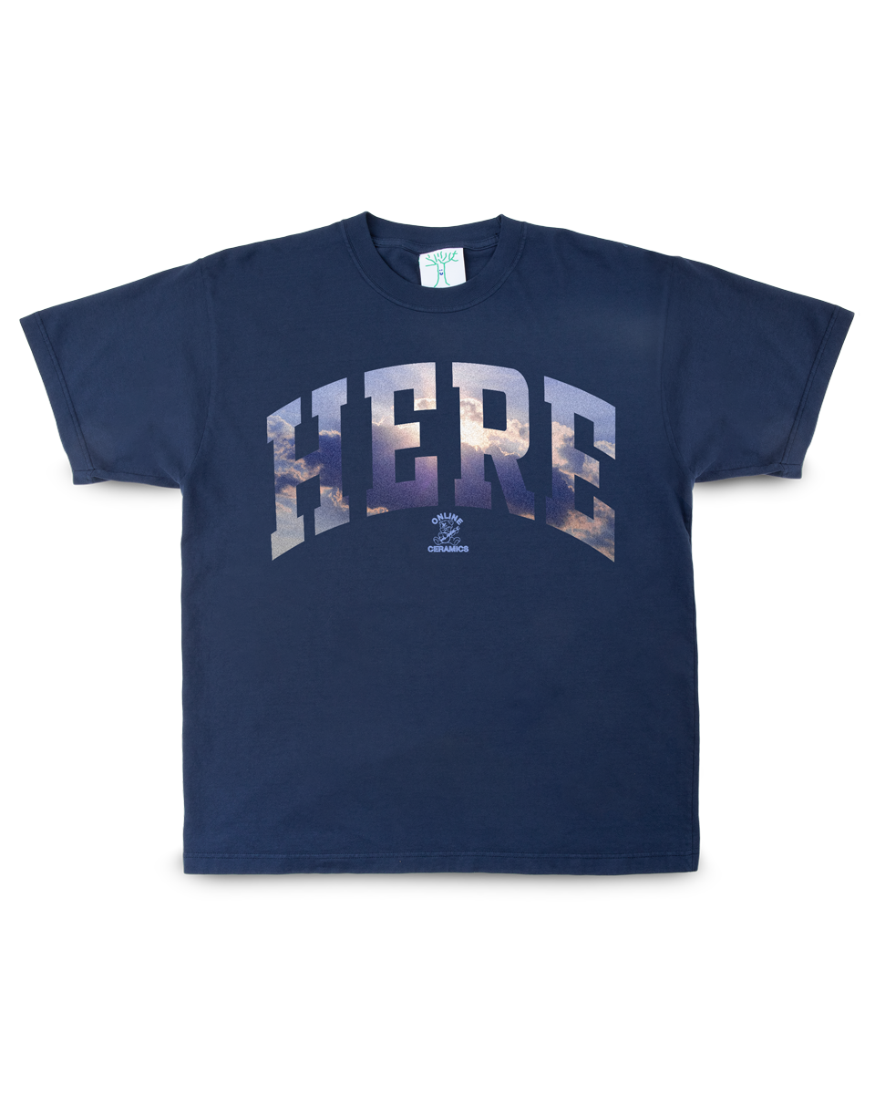 Here Sky - Navy Tee