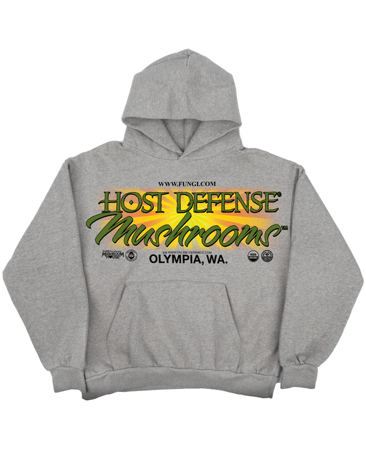 Host Defense - Heather Grey Hoodie