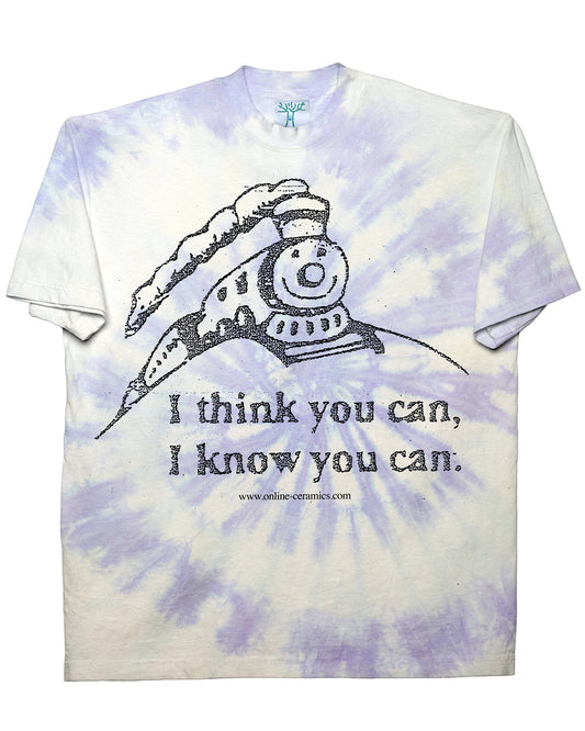 I Think You Can I Know You Can - Tee (Hand dyed at our studio in L.A.)