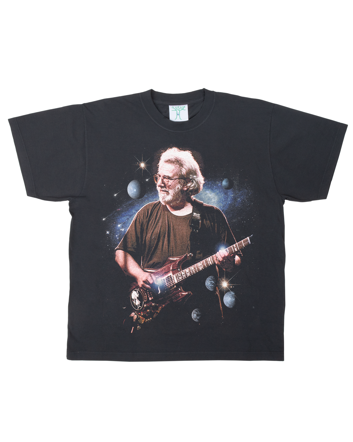 Jerry Garcia "Space" - Black Tee