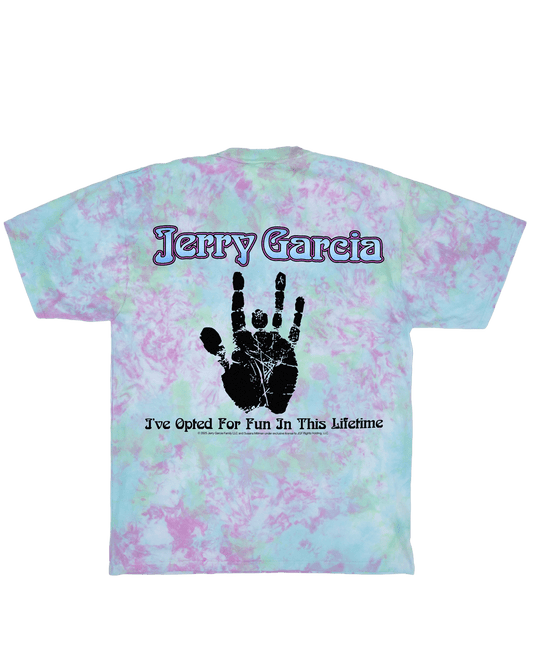Jerry Garcia "This Lifetime" - Tie Dye Tee