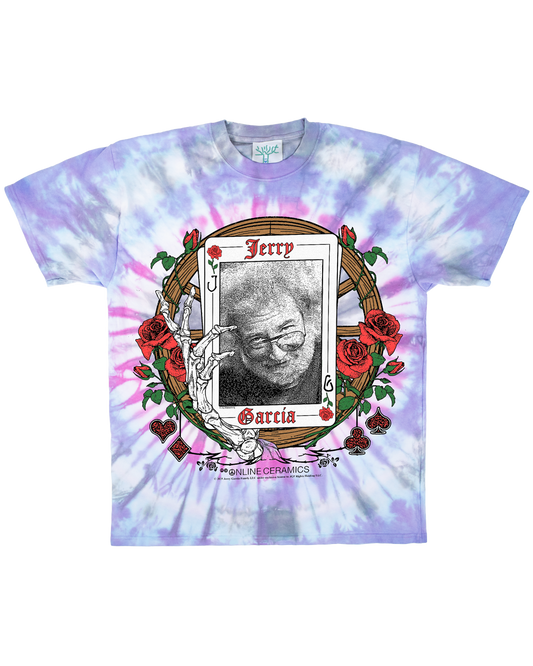 Jerry Garcia "The Wheel" - Tie Dye Tee