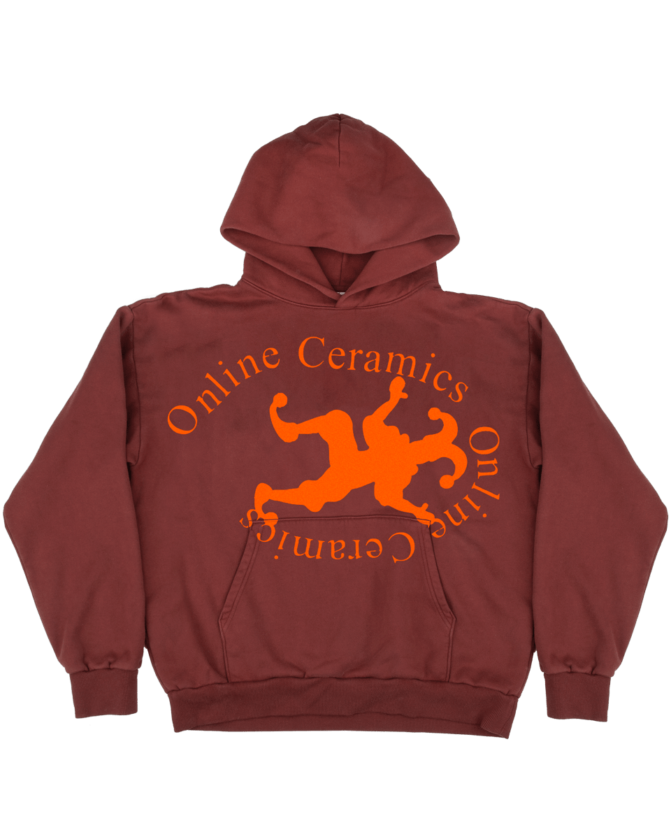 Jester Logo - Burgundy Hoodie
