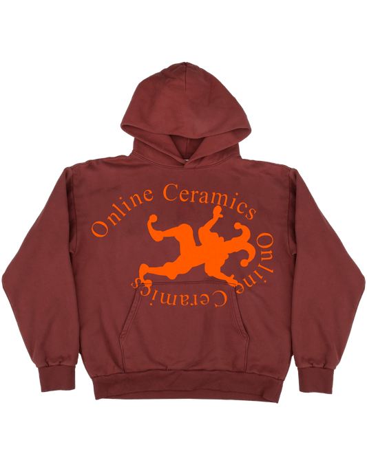 Jester Logo - Burgundy Hoodie