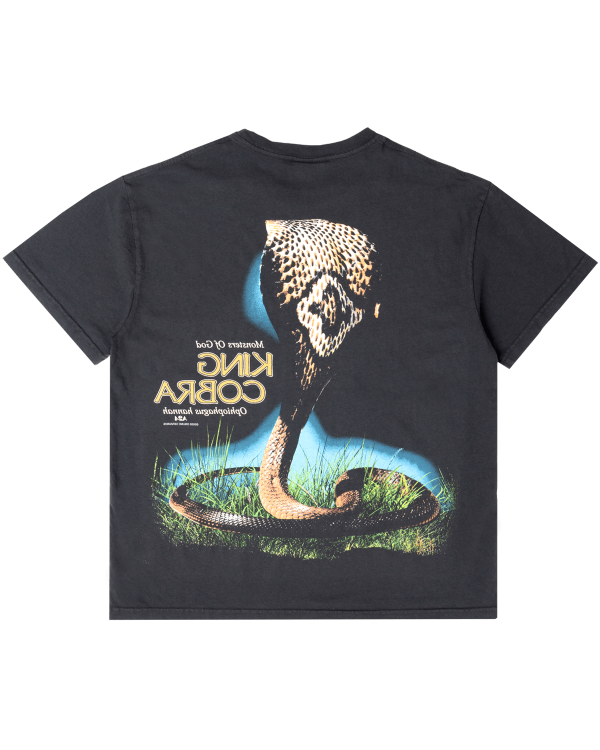 King Cobra - Off Black Tee