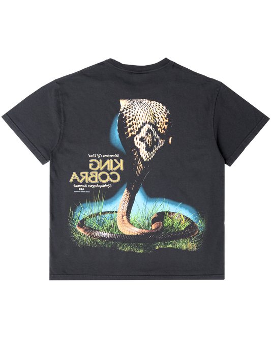 King Cobra - Off Black Tee