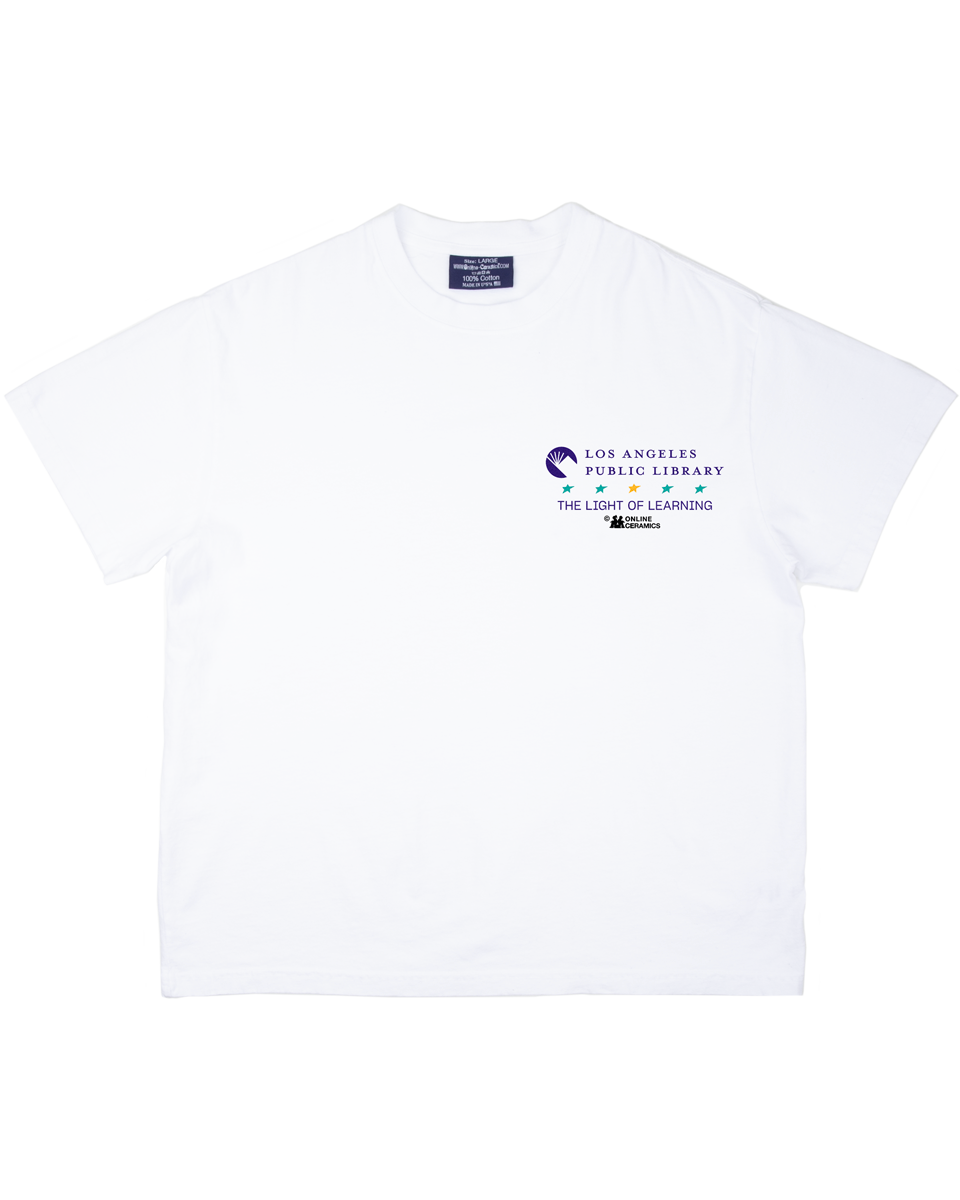 Local Library - White Tee