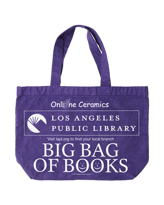Big Bag of Books - Purple Jumbo Tote