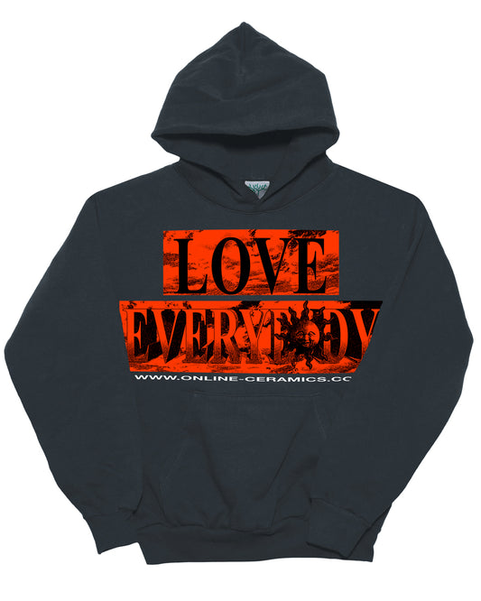 Love Everybody - Black Hoodie