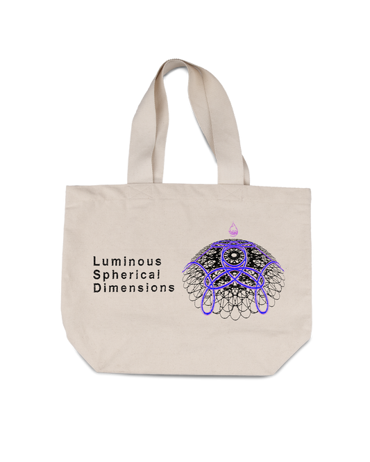 Luminous Spherical Dimensions - Canvas Tote