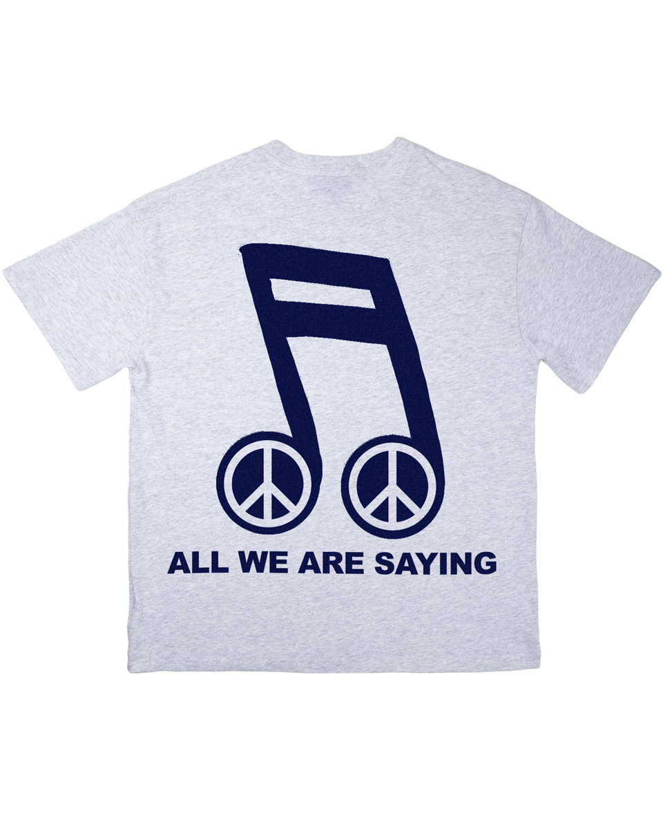 Legalize Peace - Heather Gray Tee