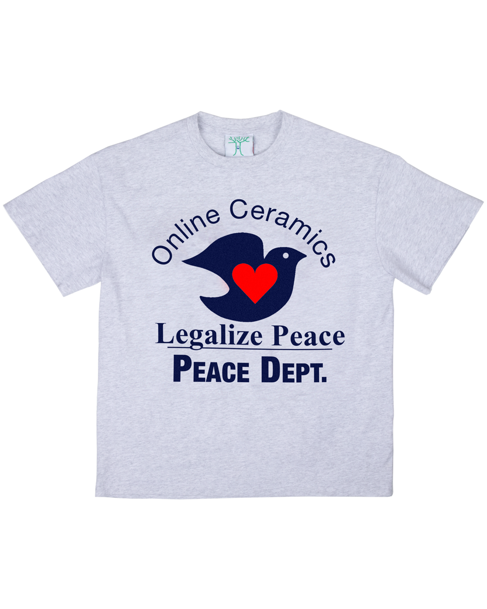 Legalize Peace - Heather Gray Tee
