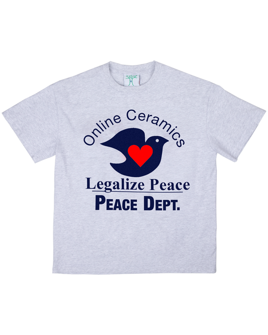 Legalize Peace - Heather Gray Tee