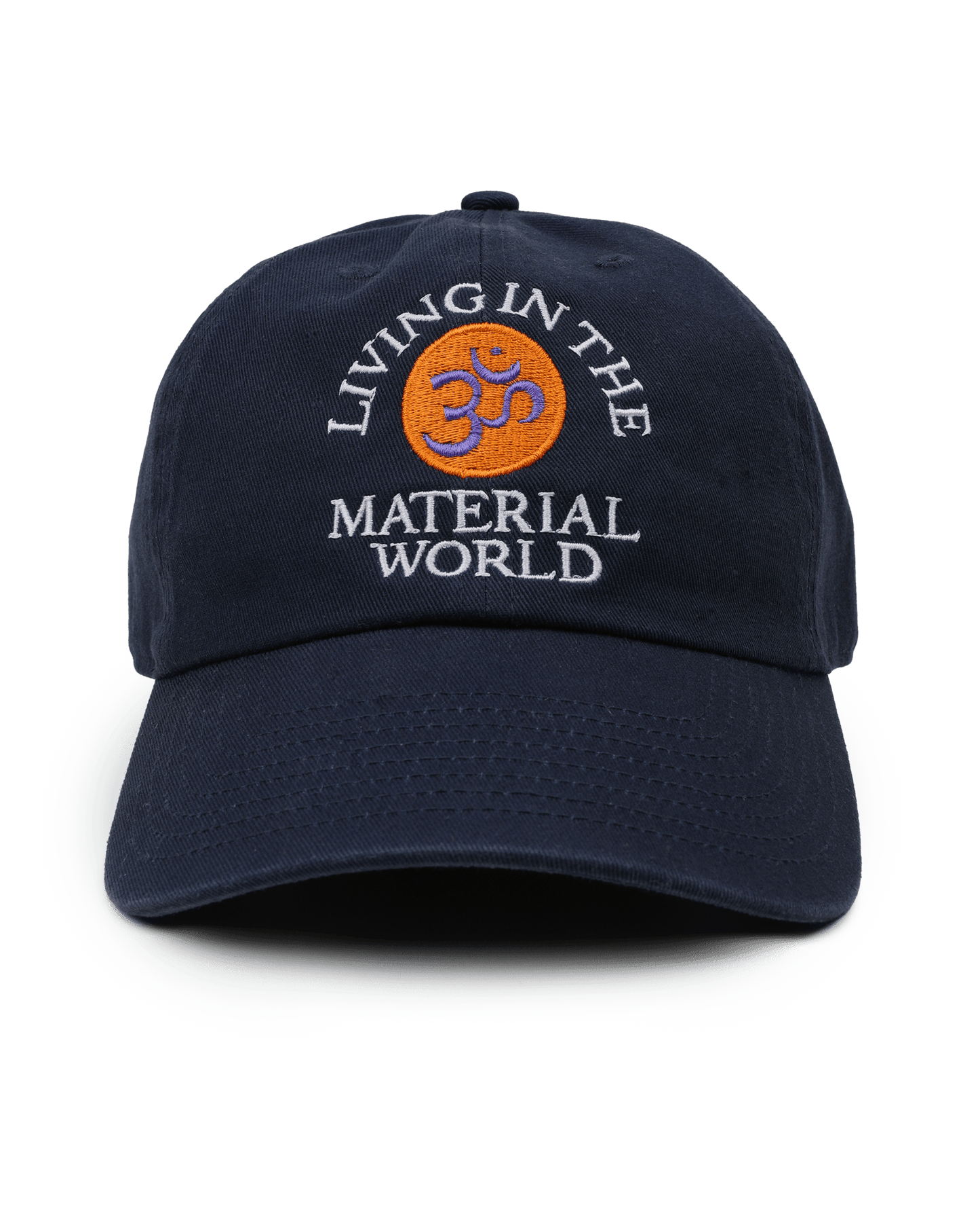 Living In The Material World - Navy Hat