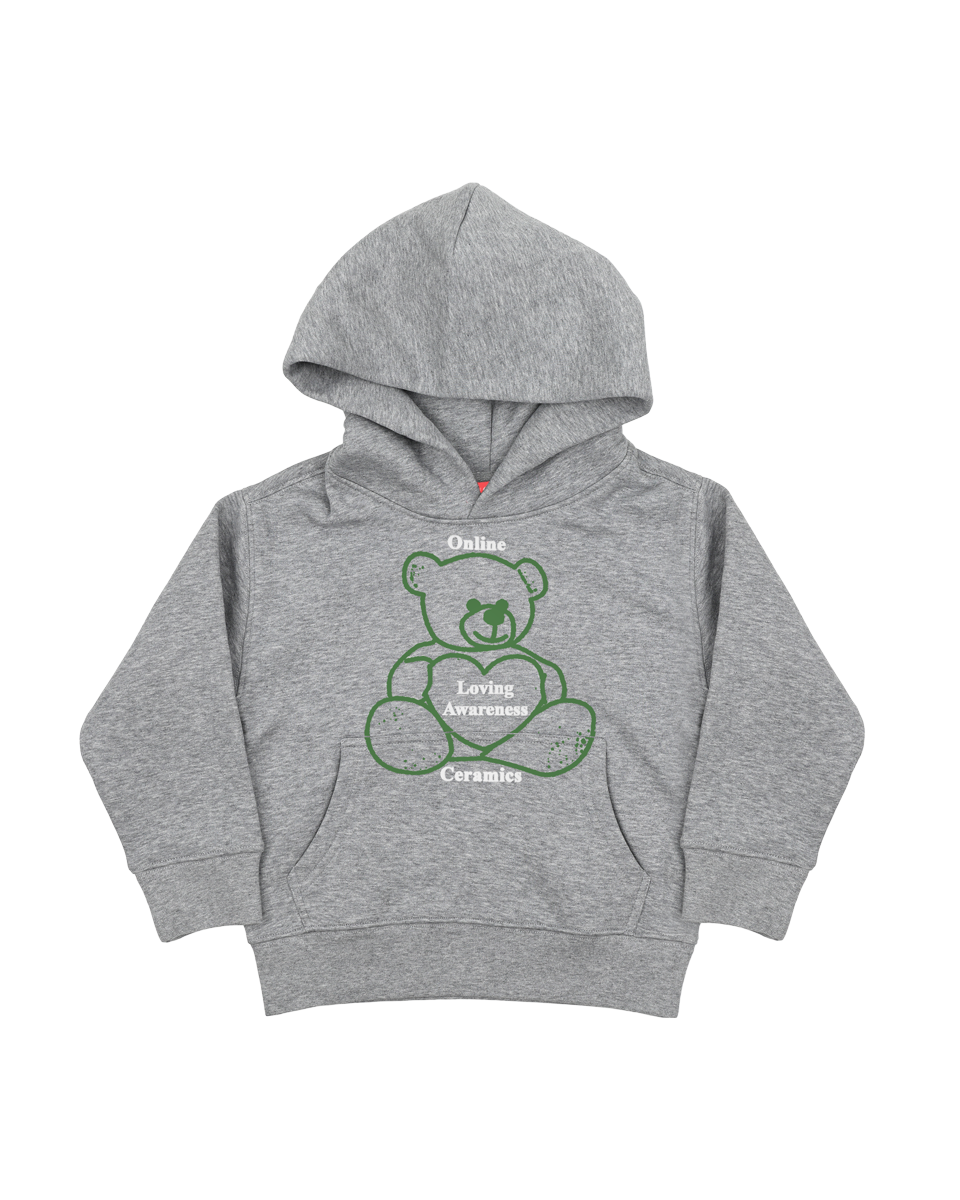 Back in Time - Gray Kids Hoodie