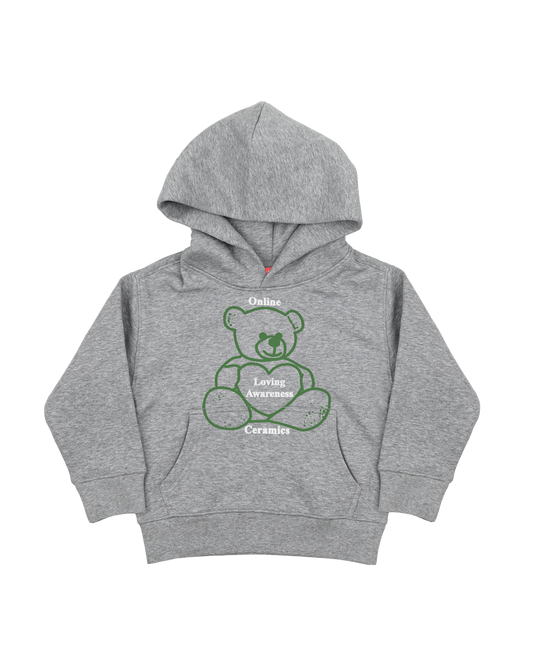 Back in Time - Gray Kids Hoodie