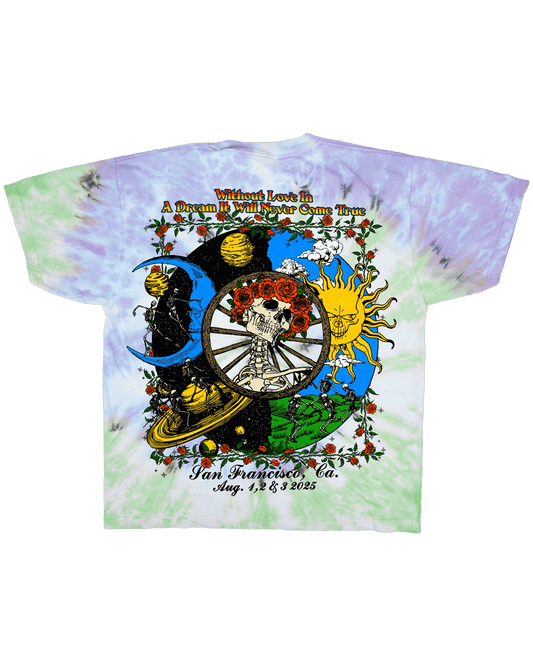 Grateful For 60 Years - Tie Dye Tee