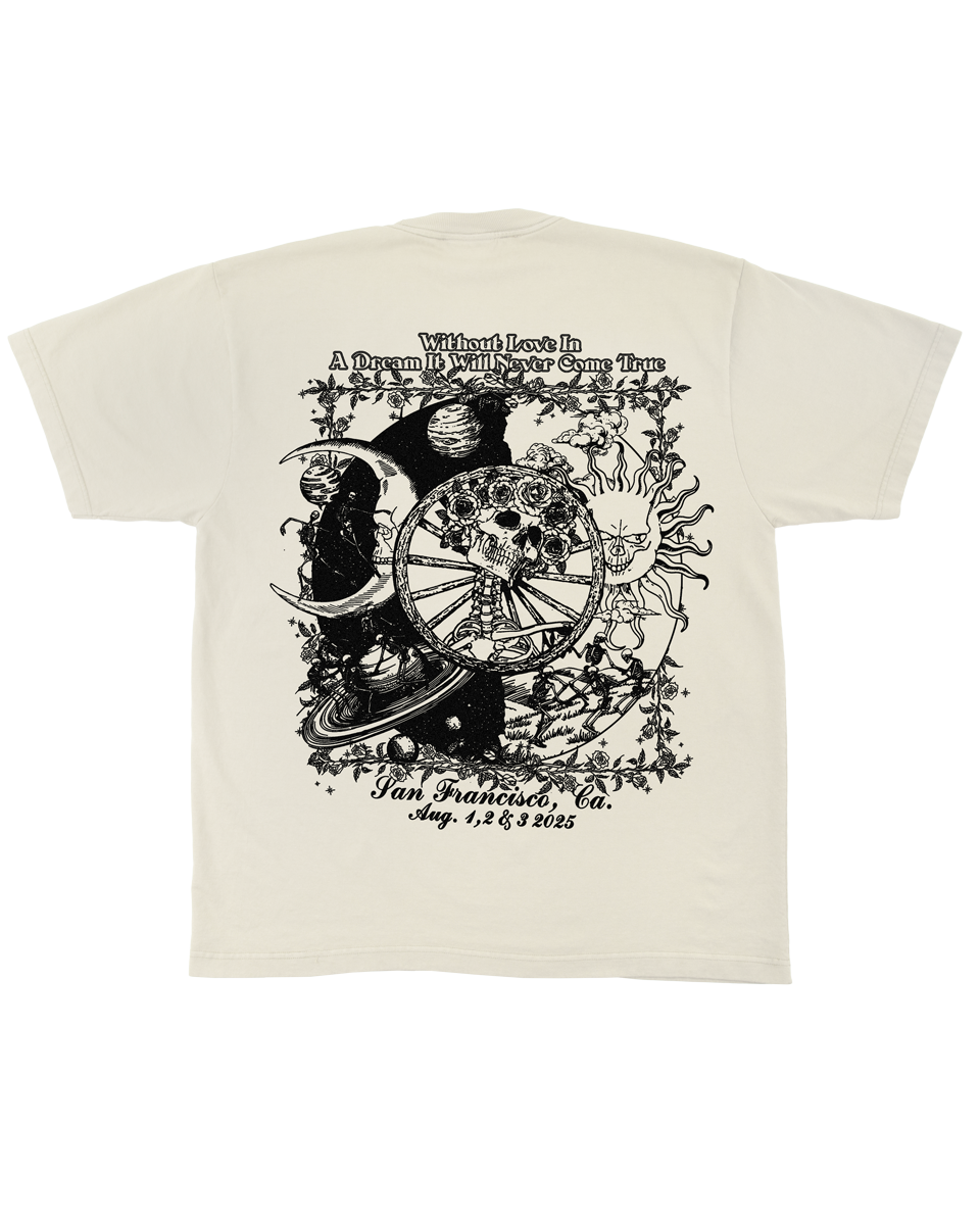 Grateful For 60 Years - Cream Tee