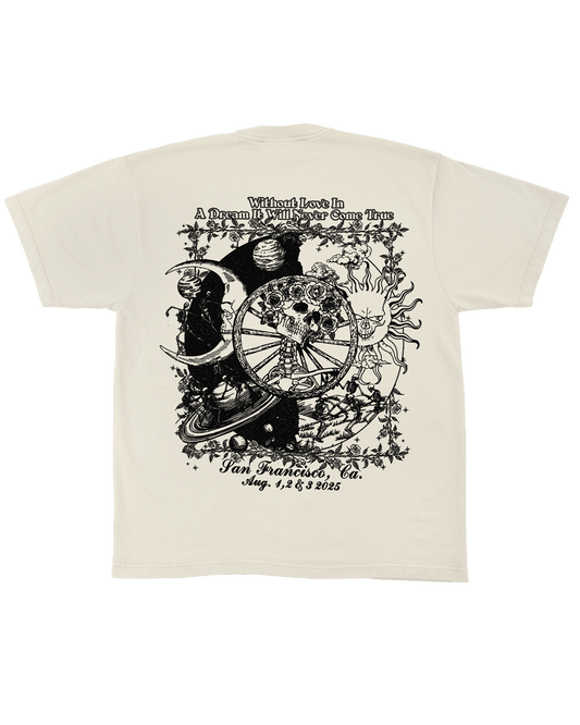 Grateful For 60 Years - Cream Tee