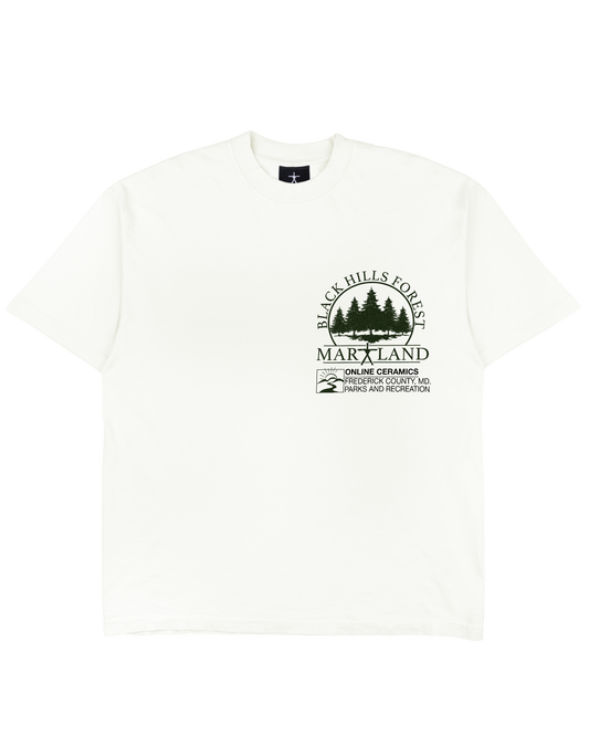 The Blair Witch "Black Hills Forest Map" - Off-White Tee