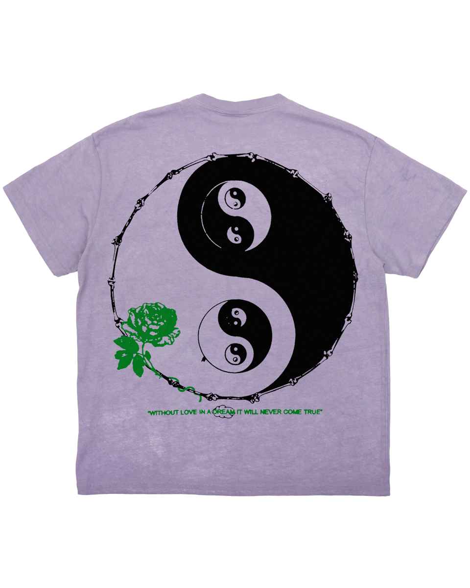 Miracle Everyday - From the Archives - Hand Dyed Purple Tee