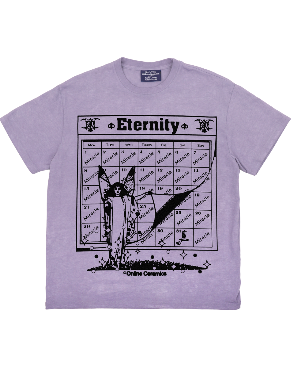 Miracle Everyday - From the Archives - Hand Dyed Purple Tee