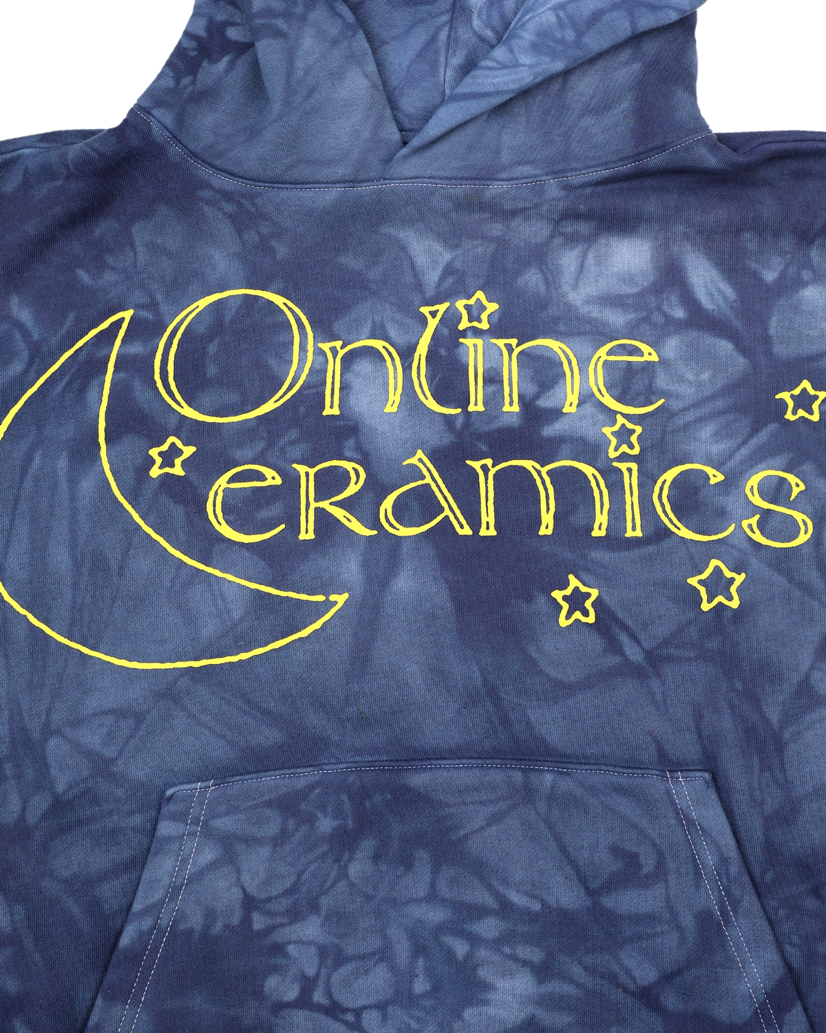 Moon Logo - Hand Dyed Hoodie