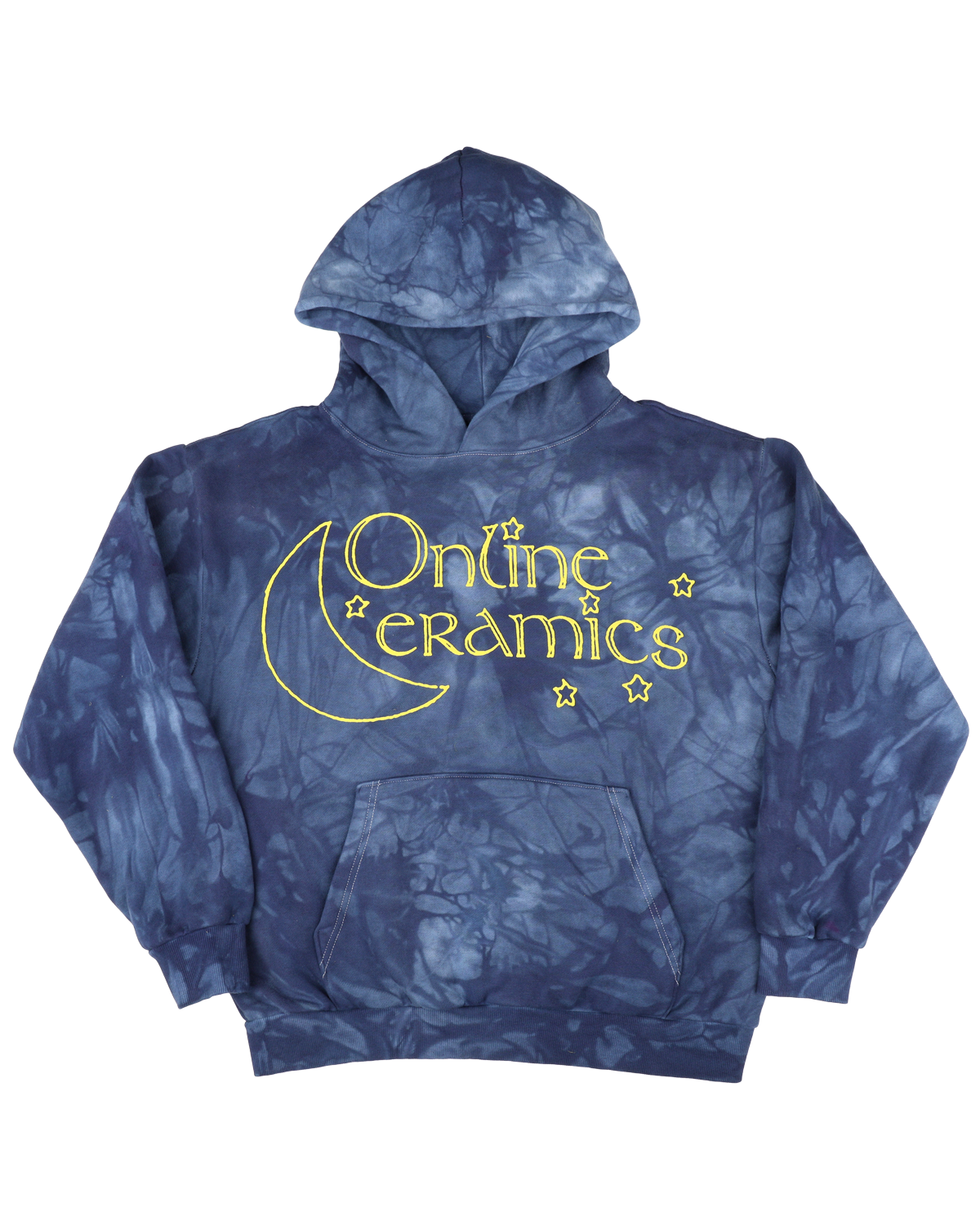 Moon Logo - Hand Dyed Hoodie