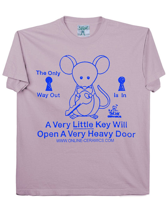 The Only Way Out Is In - Purple Tee