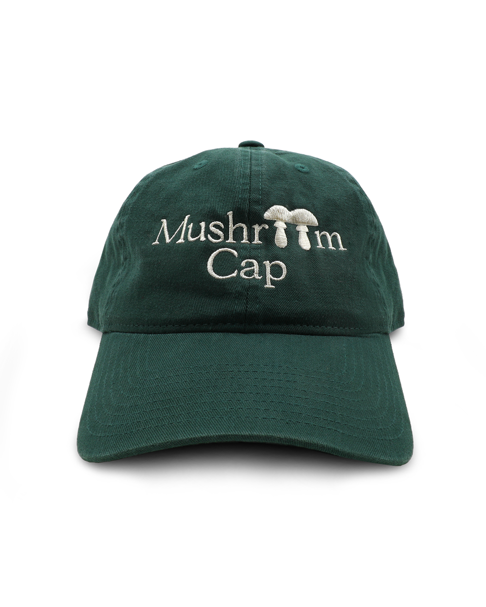 Mushroom Cap - Dark Green Hat