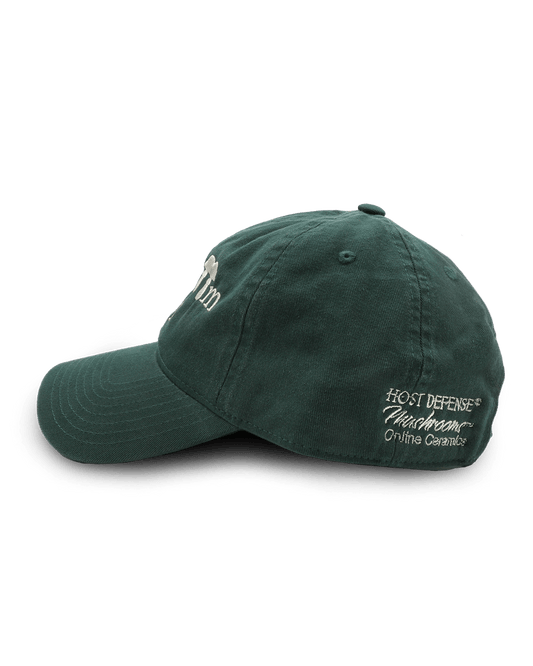 Mushroom Cap - Dark Green Hat