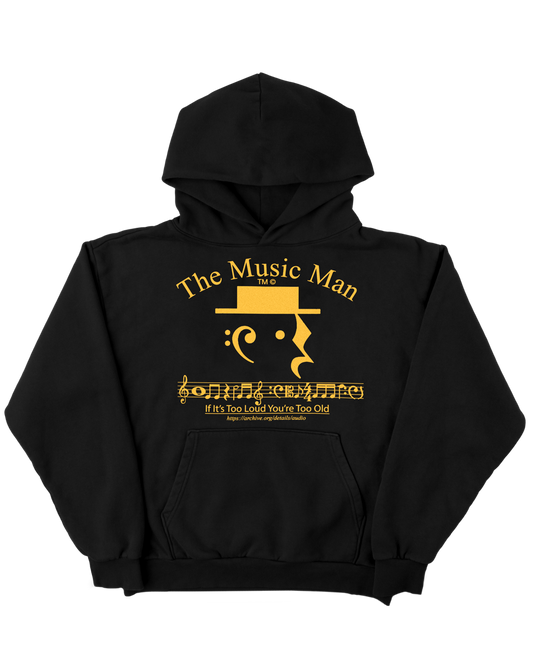 The Music Man - Black Hoodie