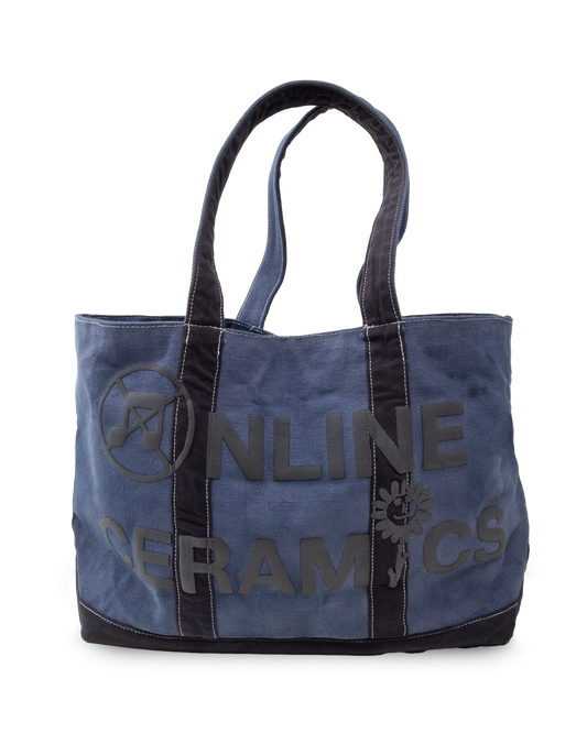 Share the Food, Sunflower - Jumbo Tote (Navy)