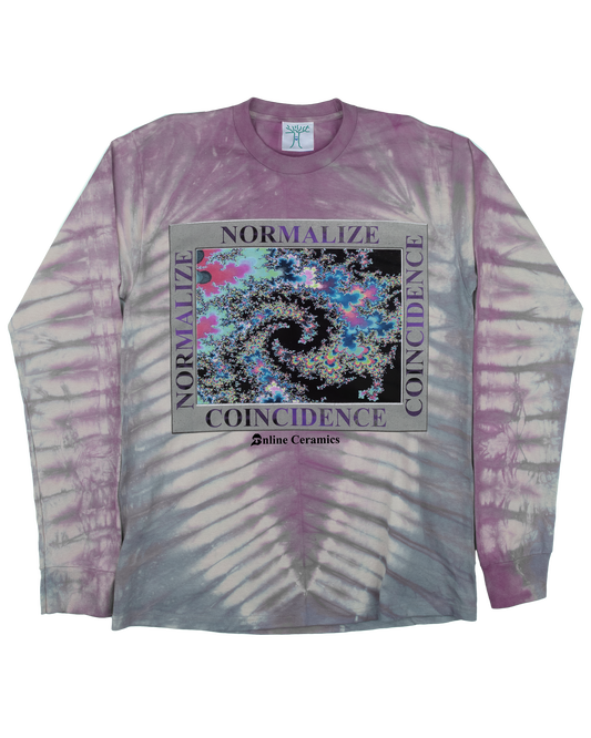 Normalize Coincidence - Tie Dye Long Sleeve Tee