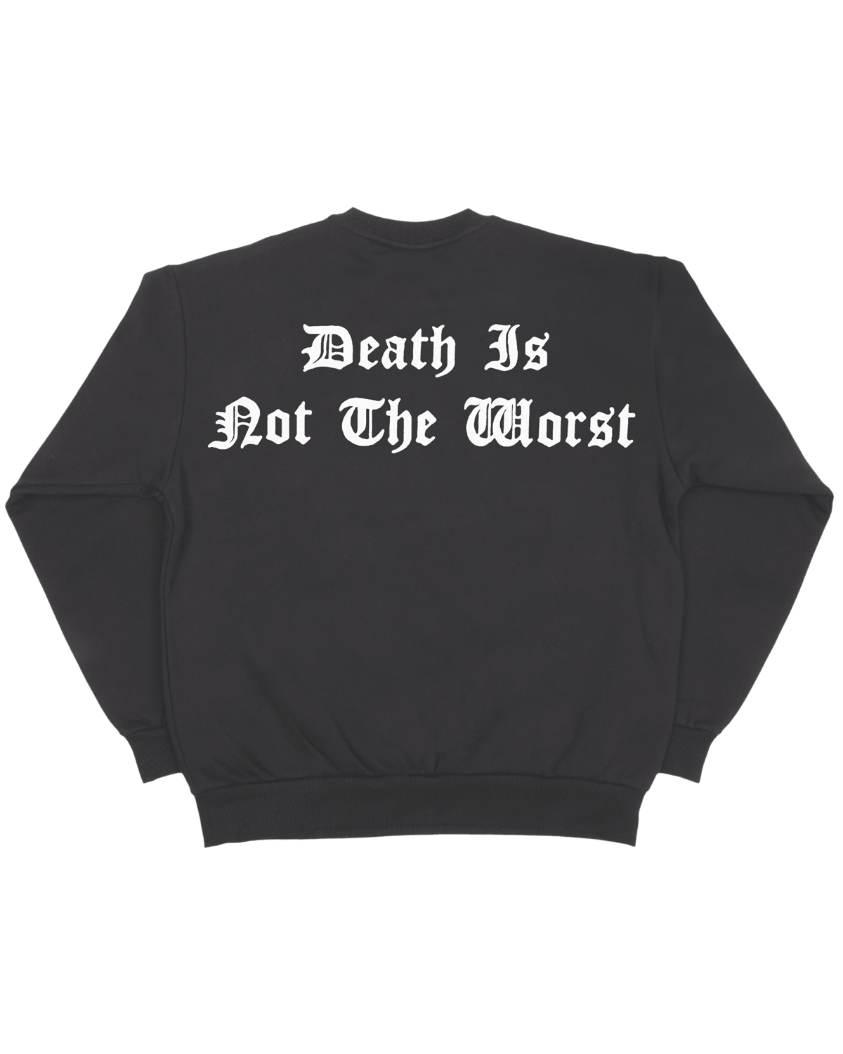 Company Uniform - From the Grave - Black Fleece Crewneck