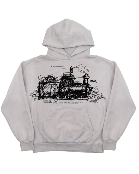 Freight Train - Gray Hoodie