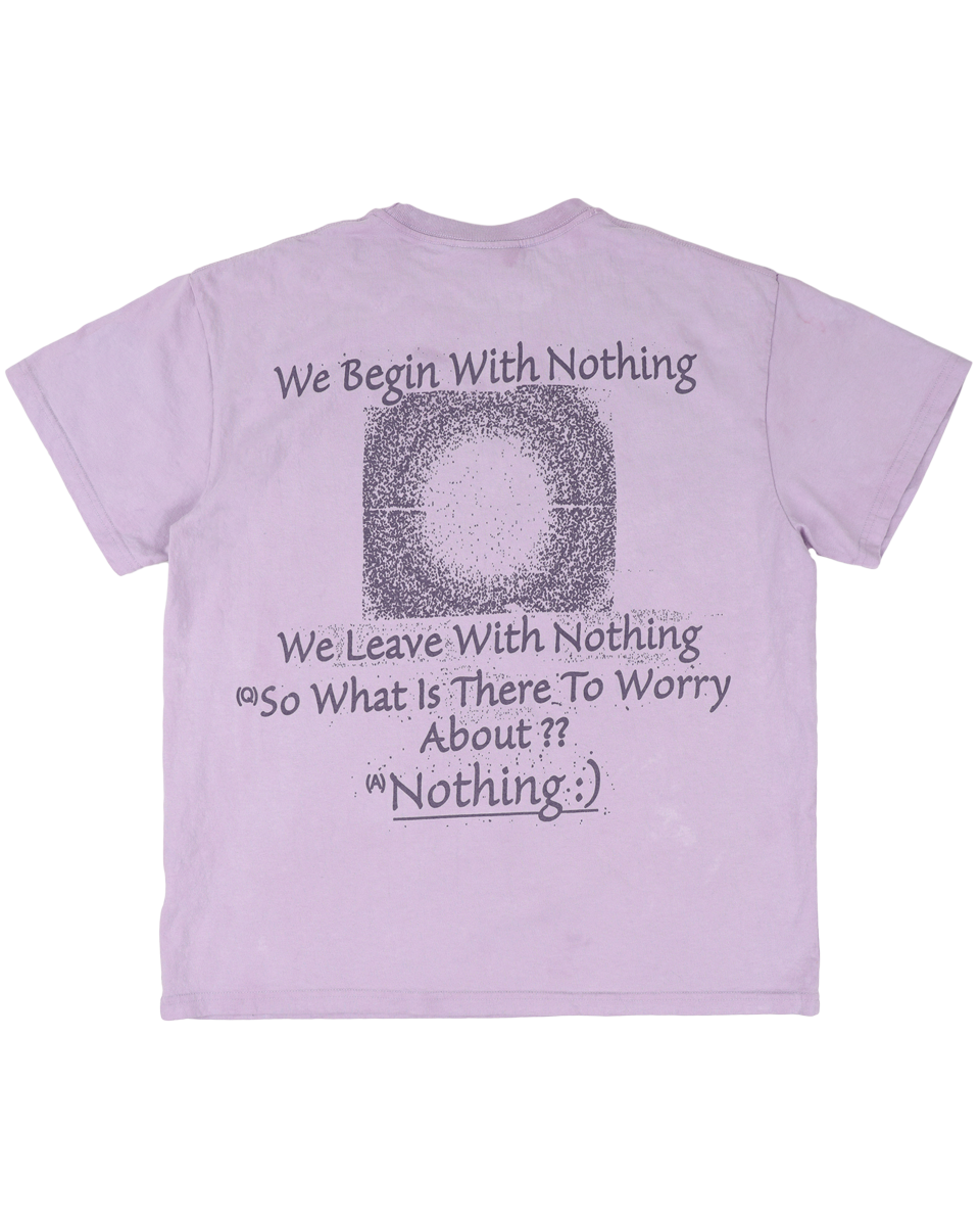 Nothing - Hand Dip Dyed Tee