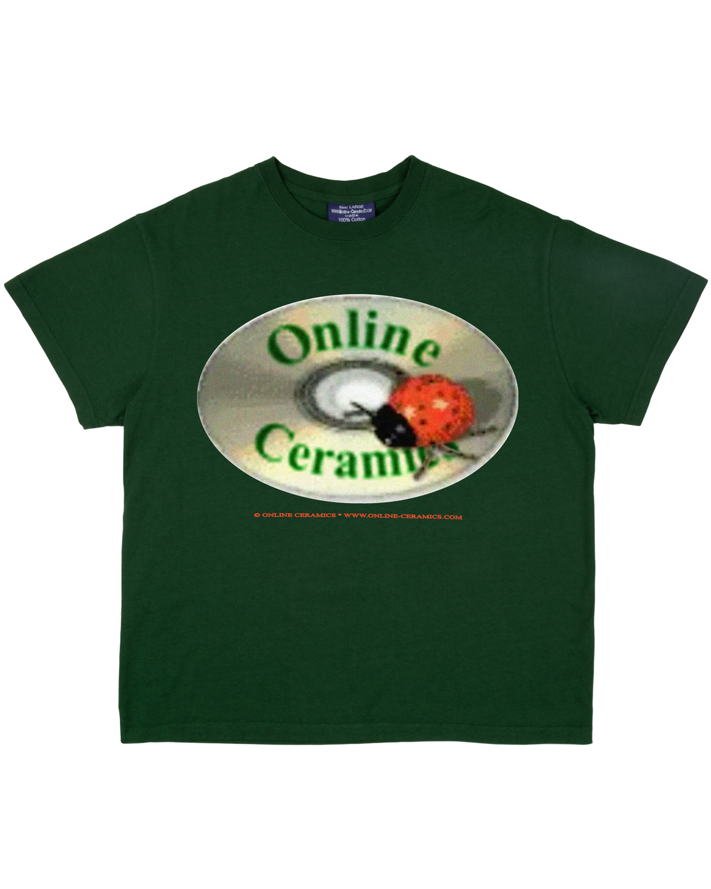 Bug Music - Dark Green Tee