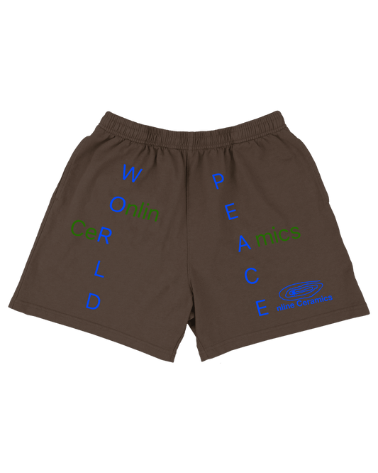 World Peace - Brown Shorts