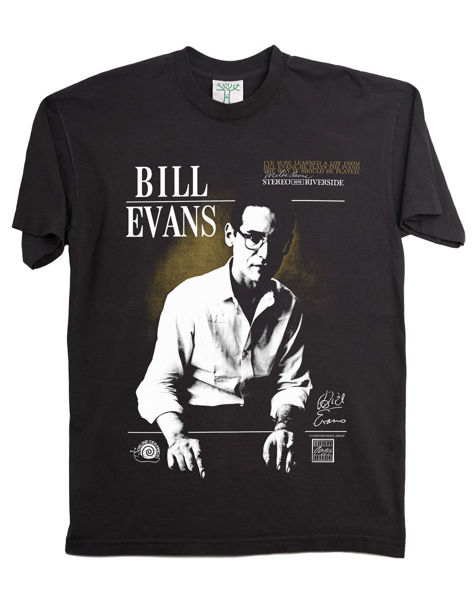 Bill Evans "Peace Piece" - Black Tee