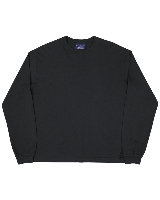 Online Ceramics Plains - Off-Black Long Sleeve Tee