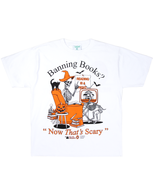 Penguin Random House “Banning Books? Now That’s Scary” - White Tee