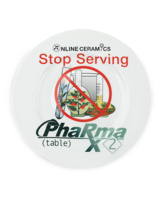 Pharma 2 Table - Ceramic Dinner Plate