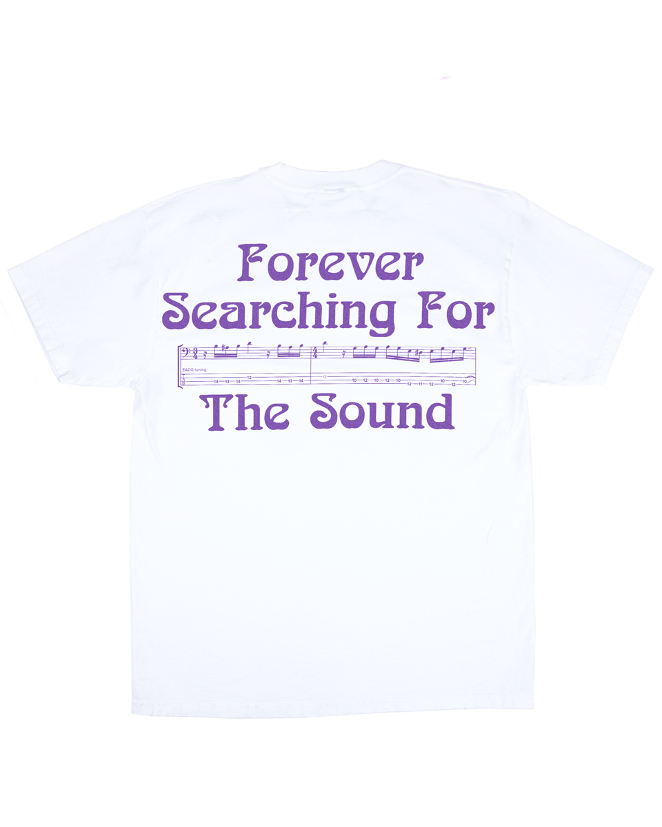 Forever Searching For the Sound - White Tee